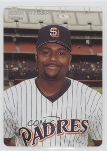 1995 Mother's Cookies San Diego Padres Eddie Williams #18