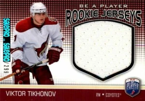 BAP BE A PLAYER 2008 VIKTOR TIKHONOV NHL PHOENIX COYOTES ROOKIE GAME JERSEY /299 - Bild 1 von 2