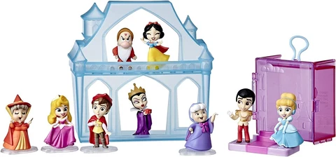 Disney Princess Comics Adventure Discoveries Collection, Doll Set with 9 Figures Cover