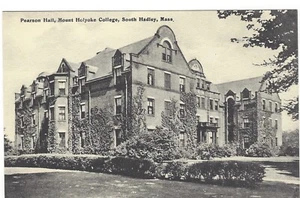 CARTOLINA SKINNER HALL MOUNT HOLYOKE COLLEGE SOUTH HADLEY MASSACHUSETT - Foto 1 di 2
