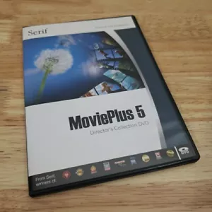 Serif MoviePlus 5 Directors Collection Software DVD Windows 2000 XP Vista 2006 - Picture 1 of 7