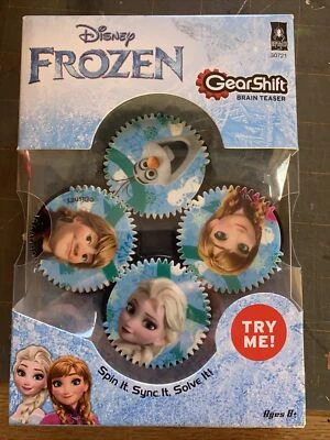 BePuzzled Frozen Movie Gearshift Puzzle (4 Pieces) NIB B13 - Image 1 of 2