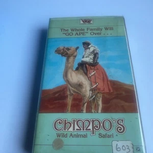 Chimpos Wild Animal Safari VHS - Picture 1 of 5