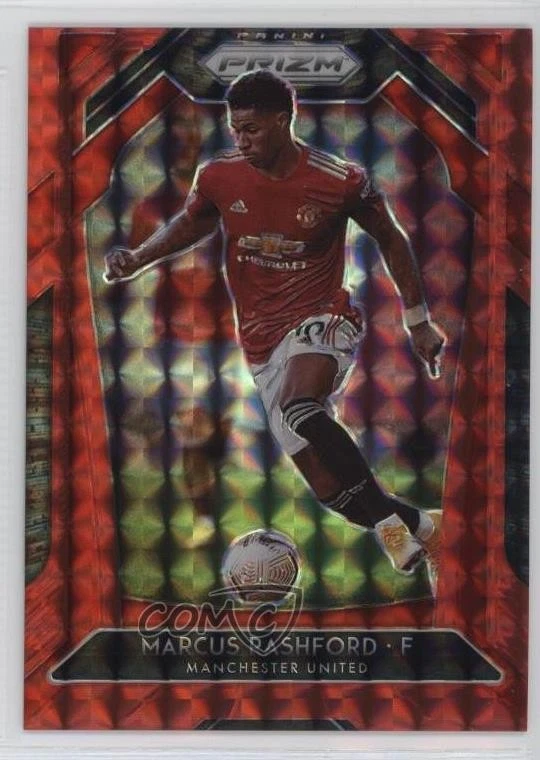 2020-21 Panini Prizm Premier League Marcus Rashford #14 for sale