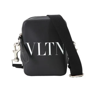 VALENTINO GARAVANI VLTN Logo Small Cross body Shoulder Bag Leather 90296896 - Picture 1 of 9