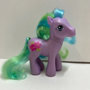 Vintage My Little Pony MLP G3 Tropical Delight Purple Flower 2006 Hasbro - Picture 1 of 12