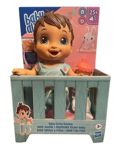 Neu Alive Baby Gotta Bounce Puppe Ständer hüpft kichert Getränke nass 25+ Geräusche - Bild 1 von 5