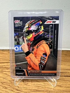 Topps Now F1 2025 #31 Oscar Piastri Scores Consecutive Race Victories McLaren - Picture 1 of 2