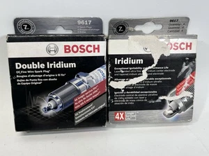 x8 9617 Bosch Iridium Automotive Engine Spark Plugs New In Box - Bild 1 von 3