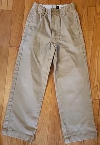 Boy Size 8 Slim Gap Kids Easy Fit Khaki Pants - Picture 1 of 4