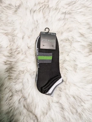 Calcetines Steve Madden de corte bajo para hombre 8 pares para zapatos talla 6-12,5 Foto 1 de 3