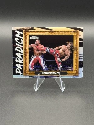 2025 Topps Chrome WWE - Paradigm Shawn Michaels #PAR-SML Refractor - Image 1 of 2
