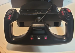 Saitek Pro Flight Simulator Yoke USB PER PARTE SI ACCENDE. - Foto 1 di 5