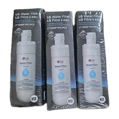 🔥3 PACK LG LT1000P/PC/PCS Authentic Genuine Water Filter Replacement Cartridge  - Image 1 of 4