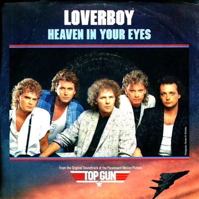 Loverboy:  Heaven In Your Eyes / Friday Night ..  W/PIC .. 45 RPM 7729 - Image 1 of 4