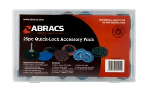 Abracs QUICK-LOCK ACCESSORY PACK 25pc 50mm ABQLPACK25 - Picture 1 of 2
