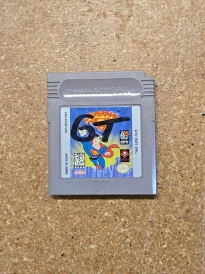 Superman (Nintendo Game Boy, 1997) Authentic Game Cartridge Only - Image 1 of 2