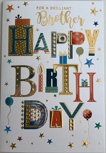 Birthday Card Brother For a special brother (#32124) - Picture 1 of 2