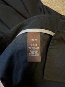 Perry Ellis Portfolio Modern Fit Performance Stretch Anzughose, schwarz, 31 x 32 - Bild 1 von 6