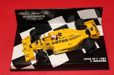 1/43 Lotus 99 T Honda (1987) - #11 S. Nakajima - MINICHAMPS - Immagine 1 di 3