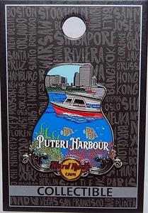 Hard Rock Cafe PUTERI HARBOUR Year 2023 City Icon Pin - Picture 1 of 2