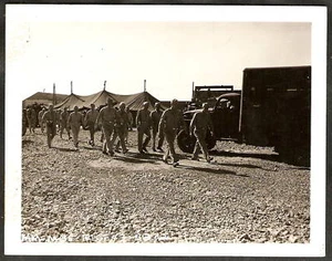 FOTO OFICIAL MILITAR ORIGINAL Campamento Ripley 1941 Segunda Guerra Mundial - Imagen 1 de 2