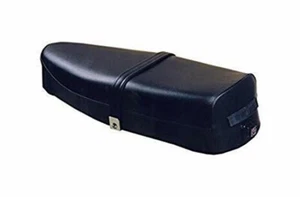 SELLA NERA CON TELAIO IN FERRO E MOLLE VESPA PX 125 150 200 1982 1983 1984 1985 - Imagen 1 de 2