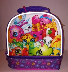 SHOPKINS SCHOOL LUNCH BAG NEW With Tags, 1 CLIP ON NOVELTY, INCLUDED SEE PICS - Picture 1 of 8