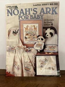 Counted Cross Stitch “NOAH'S ARK For Baby” booklets/chart #2521 By Linda Gillum - Picture 1 of 22