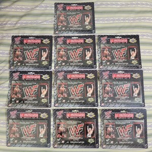NEW (unopened) 1999 WWF WRESTLEMANIA LIVE! 12 PHOTOCARDS (2 packs of 6)  