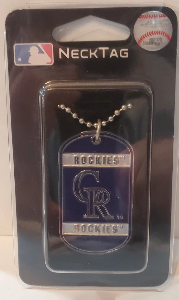 Colorado Rockies Dog Tag Necklace - MLB - Image 1 of 1