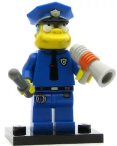 LEGO Minifigures The Simpsons Chief Wiggum (Genuine) - Picture 1 of 1