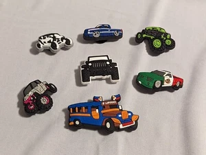 Markenlose Schuh-Charms, verschiedene Fahrzeugtypen (D) - GEBRAUCHT - Bild 1 von 3