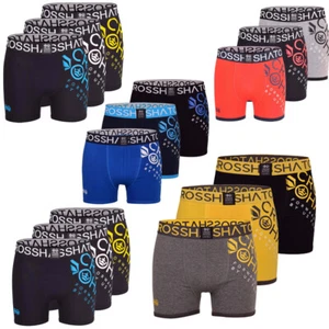 3 Pack Mens Crosshatch Designer Boxer Shorts Boxers Underwear Trunks Gift Set - Picture 1 of 11