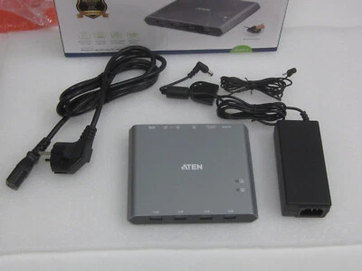 Aten US3311 2-Port 4K DisplayPort USB-C KVM Switch - Bild 1 von 4