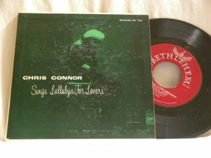 CHRIS CONNOR Sings Lullabys for Lovers Vinnie Burke Bethlehem 102B 7" 45 rpm EP - Bild 1 von 2