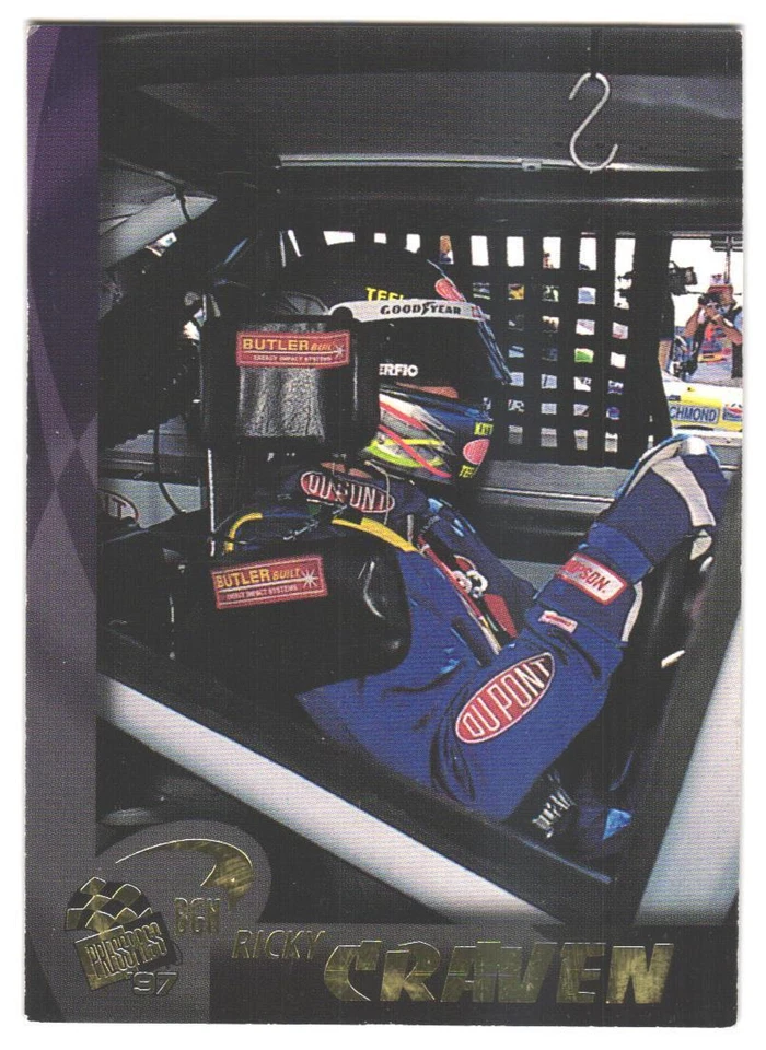 1997 Press Pass Ricky Craven #66 - Image 1 of 2