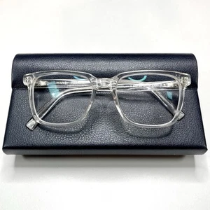 Warby Parker Chamberlain W 500 Crystal Clear Eyeglasses Frames 50-18-140 - Picture 1 of 14