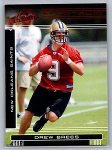 2006 Playoff Absolute Memorabilia Drew Brees #124 Spectrum Red