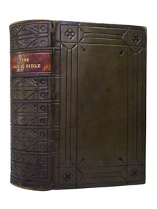 THE HOLY BIBLE, CONTAINING THE OLD TESTAMENT AND THE NEW 1726 FINE BINDING - Imagen 1 de 24
