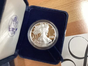 2006-W American Silver Eagle DCAM Proof with OGP Case + COA E1514 - Picture 1 of 7