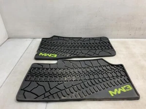 Jeep JK Wrangler MW3 Rubber Front Floor Mats Pair Set 2007-2013 166996 - Foto 1 di 3
