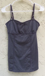 ✅ CAMICIA DA DONNA LULULEMON taglia S "GRIGIA"" CINTURINI SPAGHETTI REGOLABILI~ 30 BUSTI - Foto 1 di 3