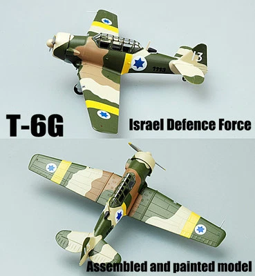 T-6 Texan SNJ Harvard Israel air force aircraft 1/72 no diecast plane Easy model - Image 1 of 4