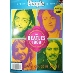 BEATLES people FROM ABBEY ROAD TO LET IT BE woodstock turns 50 NO LABEL - Picture 1 of 12