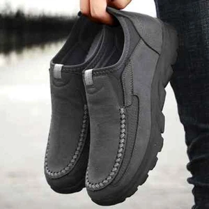 Men Casual Shoes Breathable Loafers Sneakers 2025 New Fashion Comfortable - Picture 1 of 28