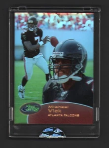 Tarjeta de novato Michael Vick Falcons 2001 eTopps encerrada Rc # 140 - Imagen 1 de 2