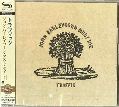 Traffic SEALED BRAND NEW SHMCD "John Barleycorn Must Die" Bonus Tracks Japan OBI - Image 1 of 2
