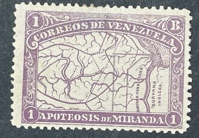 委内瑞拉 #141 完好;HM;OG;VF Ctr;铅笔笔记;顶部薄;所有 Perfs 完整 — 第 1/2 张图片