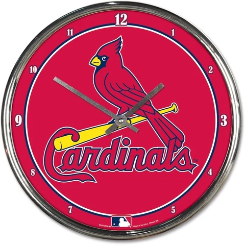 St. Louis Cardinals WinCraft Chrome Wall Clock Cover